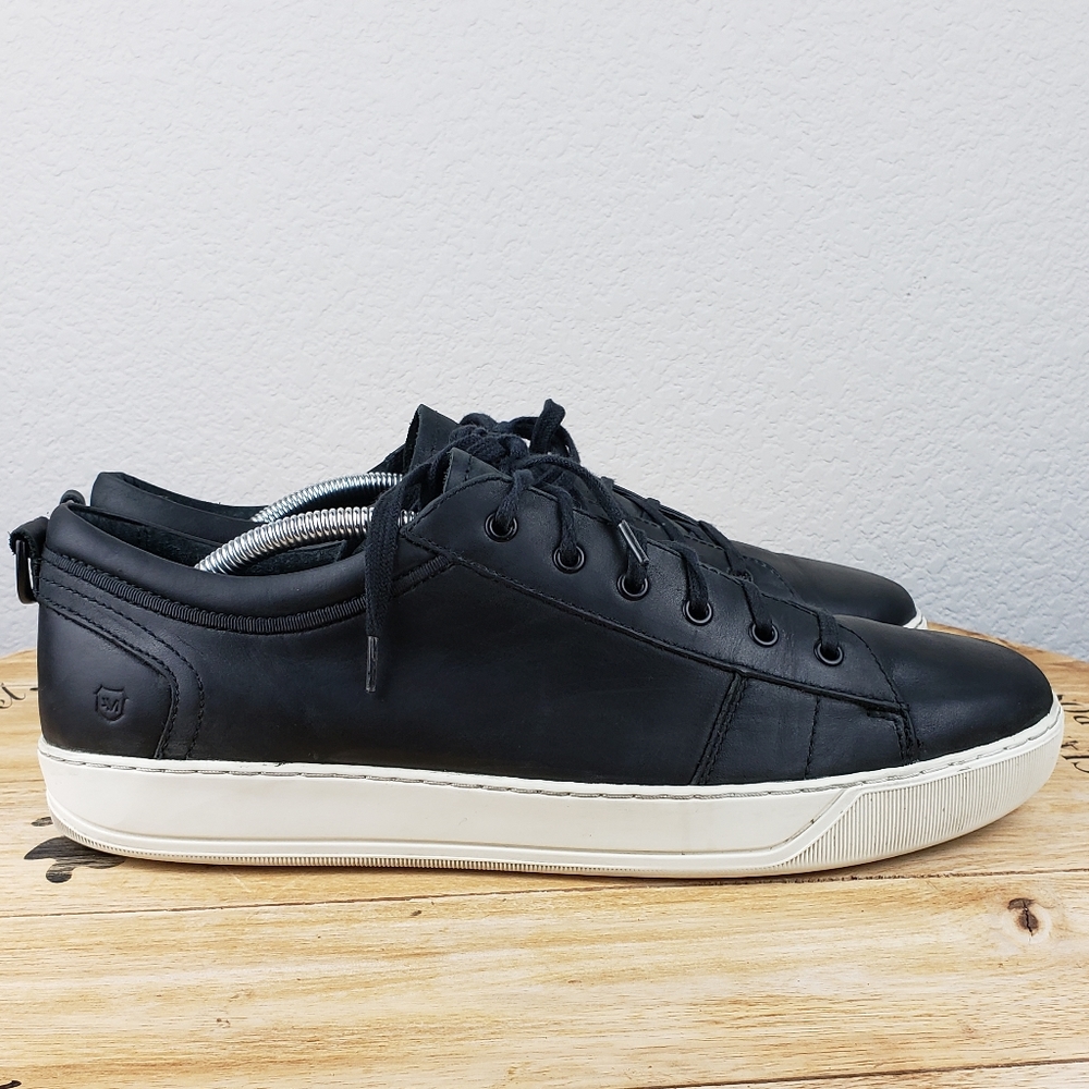 - 409gto Andrew Marc DARWOOD leather lace-up sneakers 12
